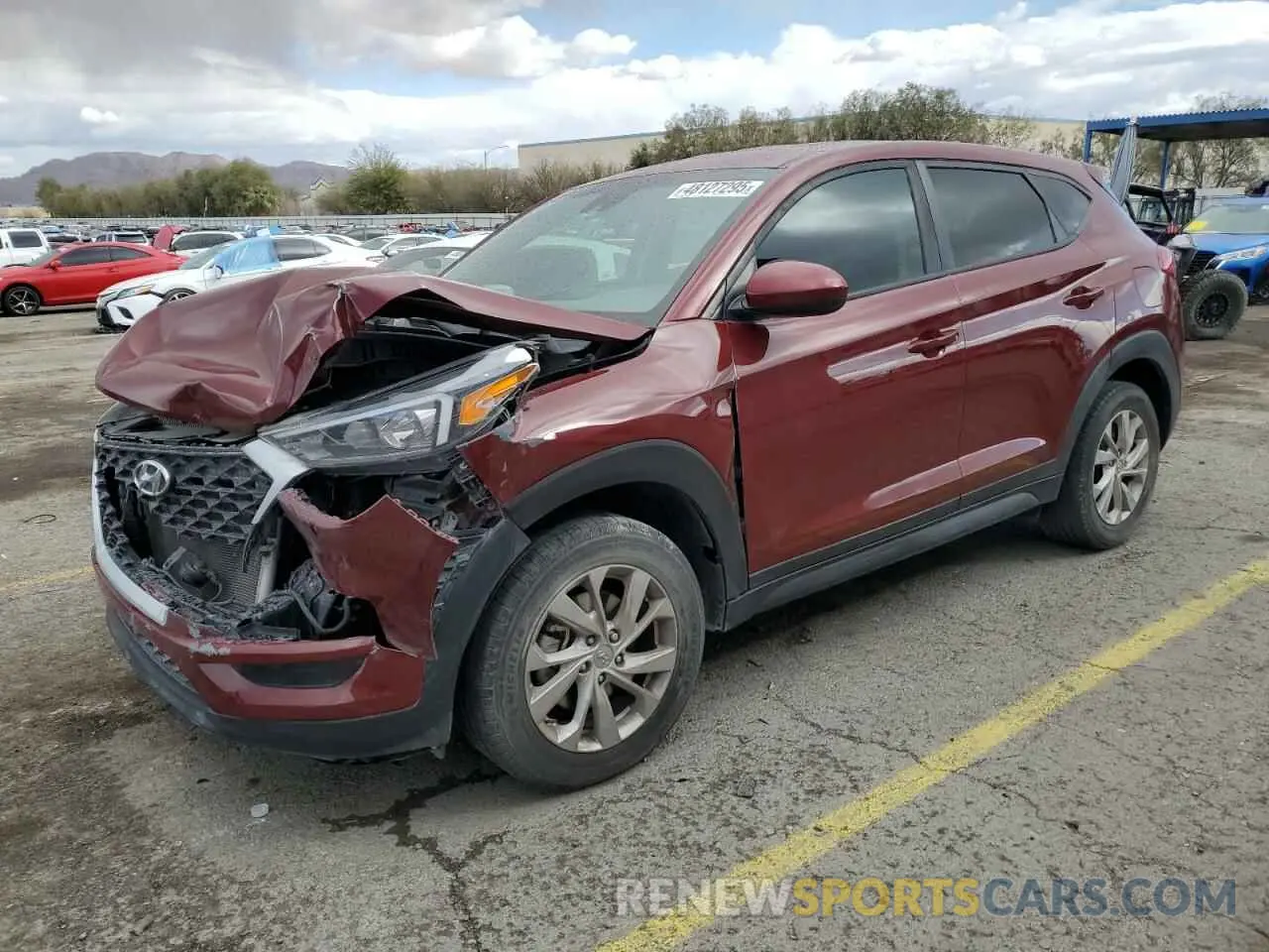 1 Фотография поврежденного автомобиля KM8J23A48KU006234 HYUNDAI TUCSON 2019