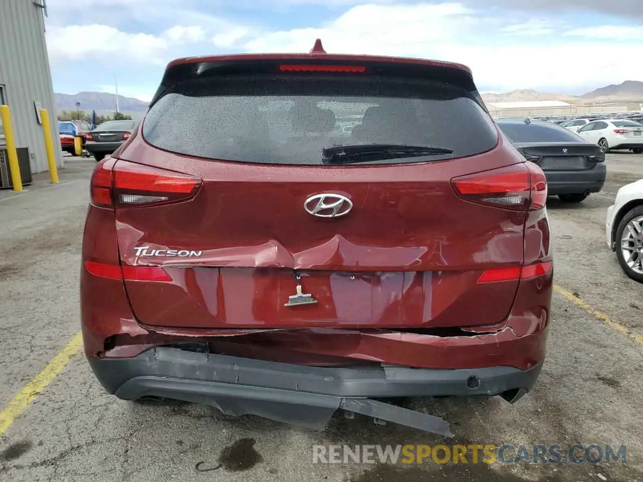 6 Фотография поврежденного автомобиля KM8J23A48KU006234 HYUNDAI TUCSON 2019