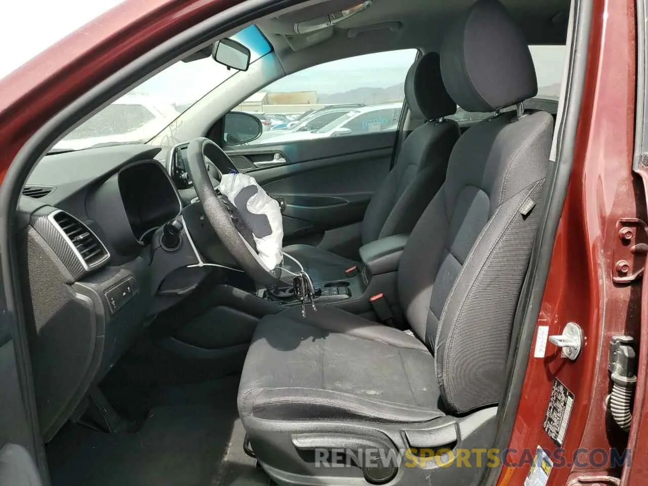 7 Фотография поврежденного автомобиля KM8J23A48KU006234 HYUNDAI TUCSON 2019