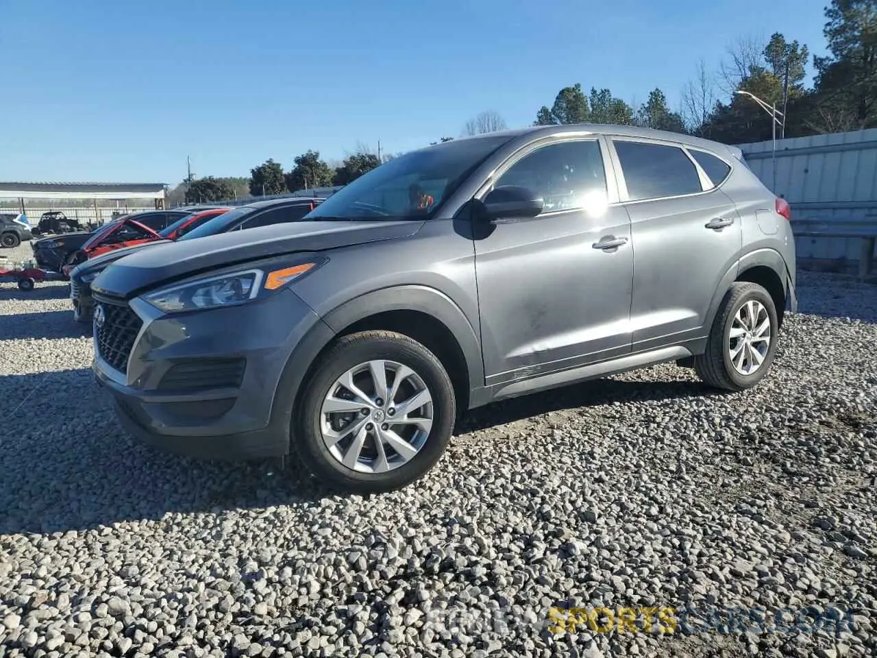 1 Фотография поврежденного автомобиля KM8J23A48KU071407 HYUNDAI TUCSON 2019