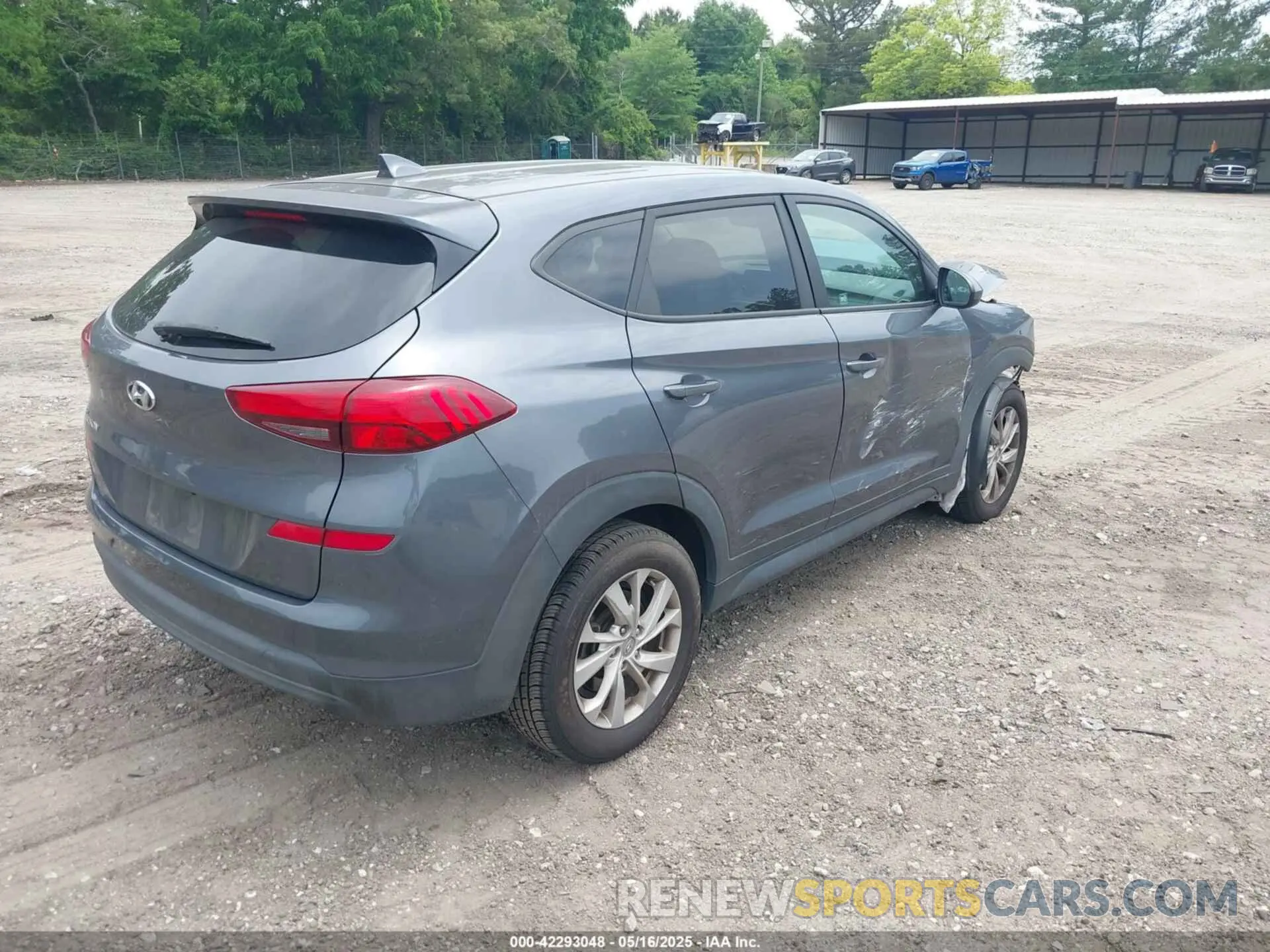 4 Photograph of a damaged car KM8J23A48KU843713 HYUNDAI TUCSON 2019