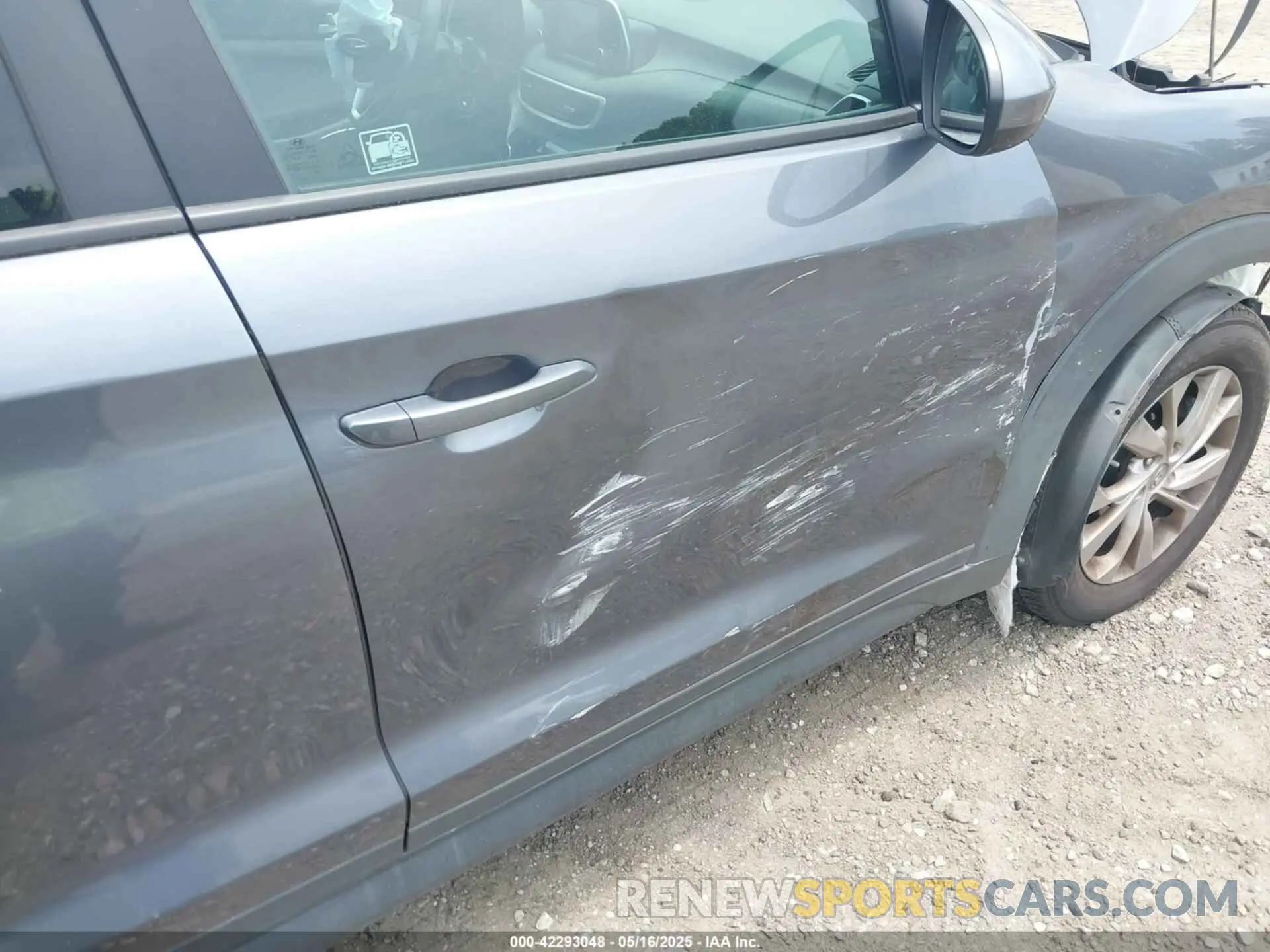 6 Photograph of a damaged car KM8J23A48KU843713 HYUNDAI TUCSON 2019