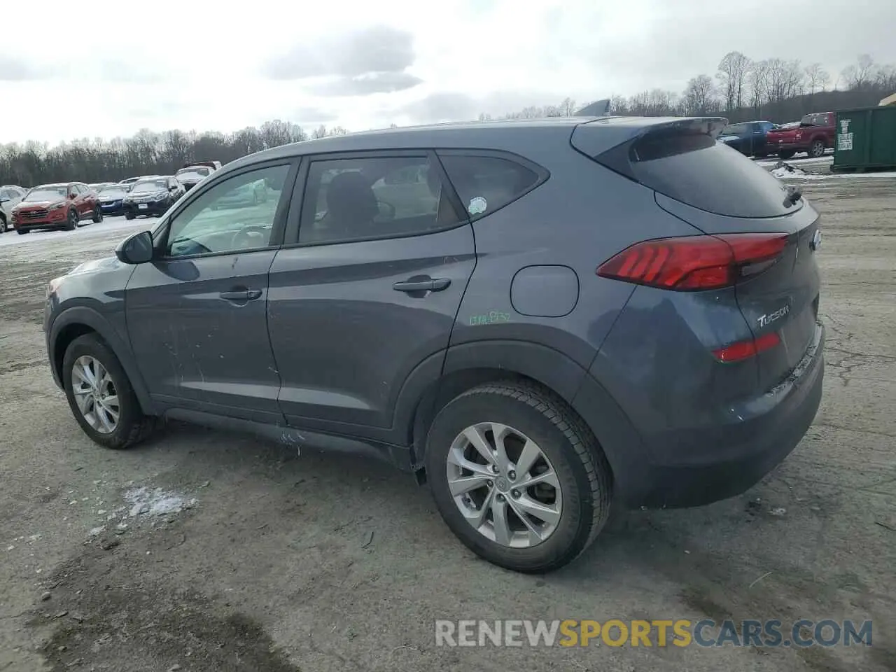 2 Photograph of a damaged car KM8J23A48KU893916 HYUNDAI TUCSON 2019