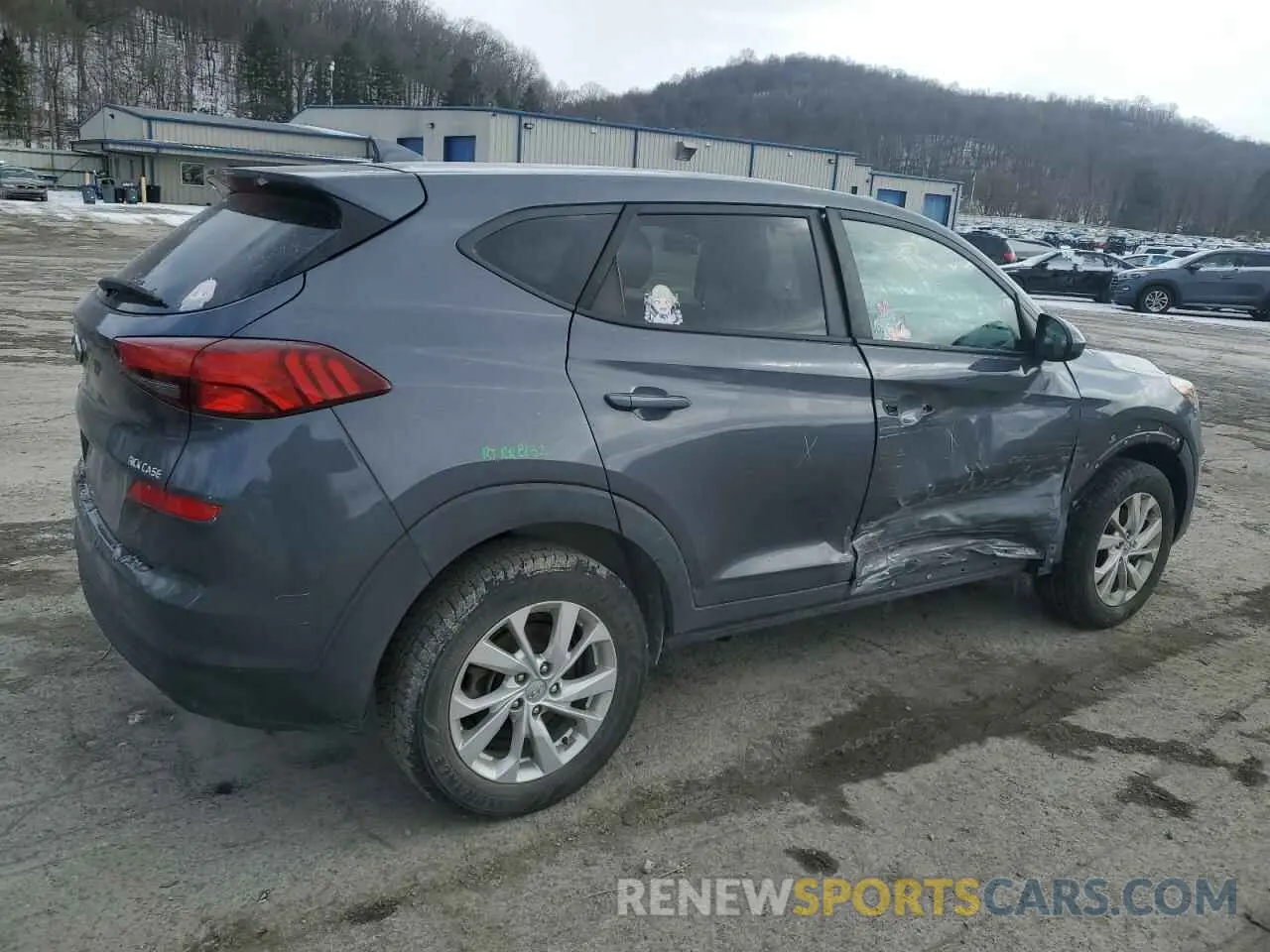 3 Photograph of a damaged car KM8J23A48KU893916 HYUNDAI TUCSON 2019