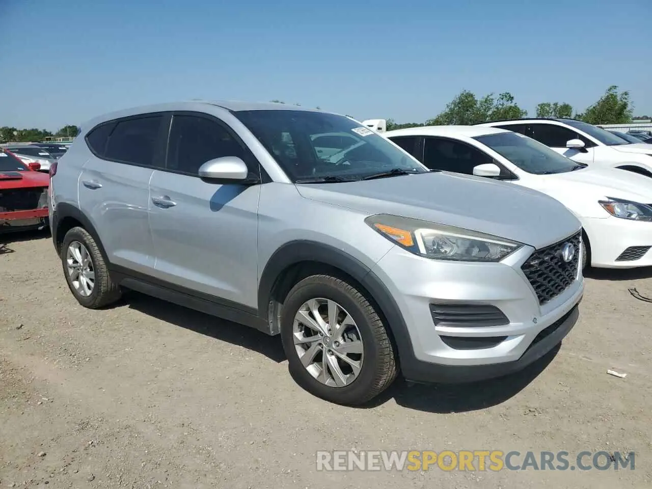 4 Photograph of a damaged car KM8J23A48KU898873 HYUNDAI TUCSON 2019