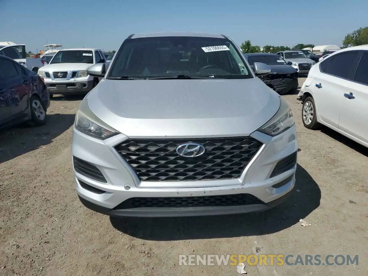 5 Photograph of a damaged car KM8J23A48KU898873 HYUNDAI TUCSON 2019
