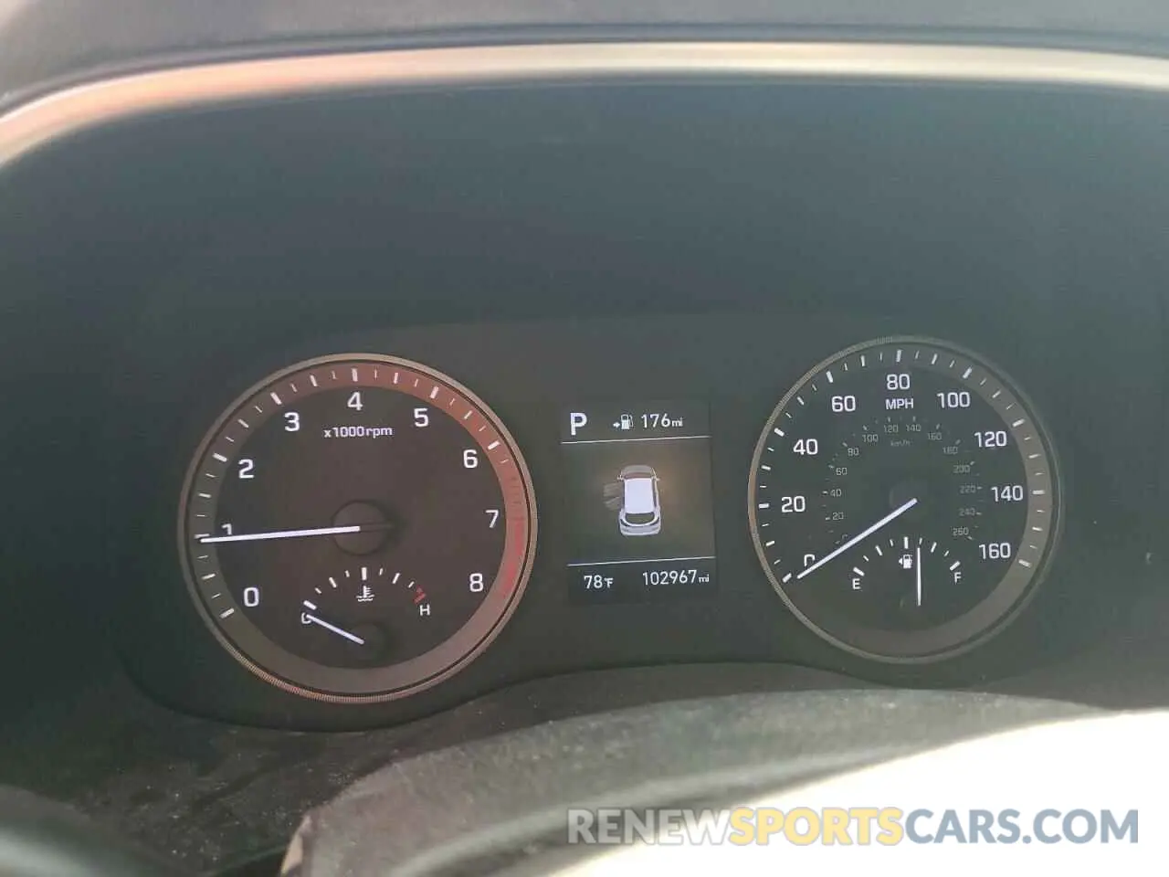 9 Photograph of a damaged car KM8J23A48KU898873 HYUNDAI TUCSON 2019