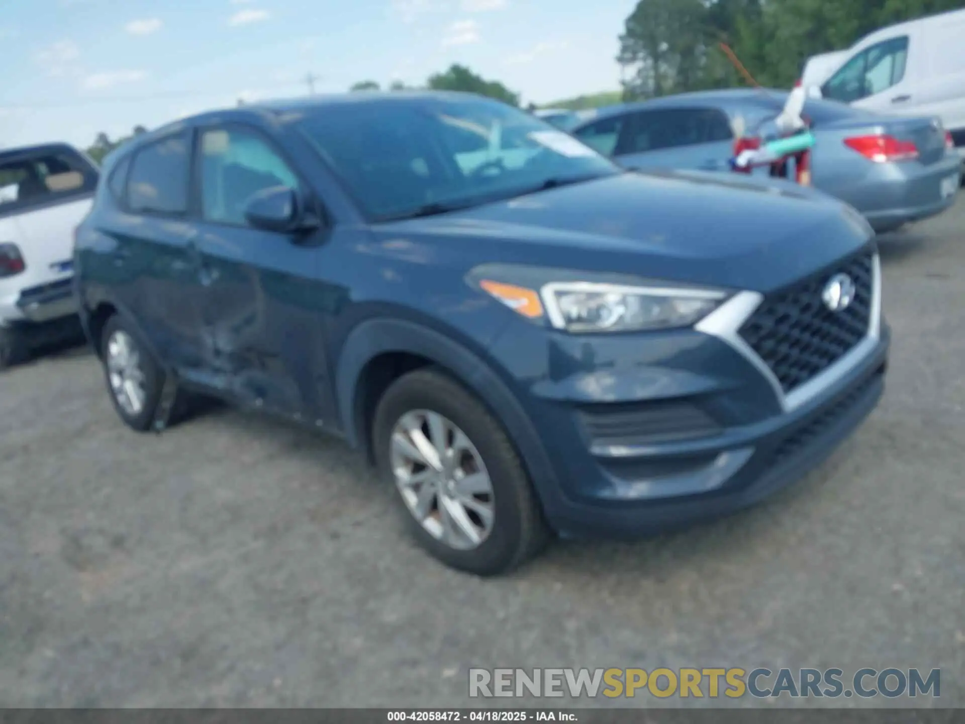 1 Фотография поврежденного автомобиля KM8J23A48KU918135 HYUNDAI TUCSON 2019