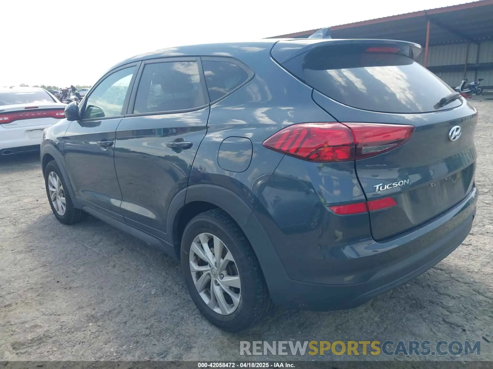 3 Фотография поврежденного автомобиля KM8J23A48KU918135 HYUNDAI TUCSON 2019