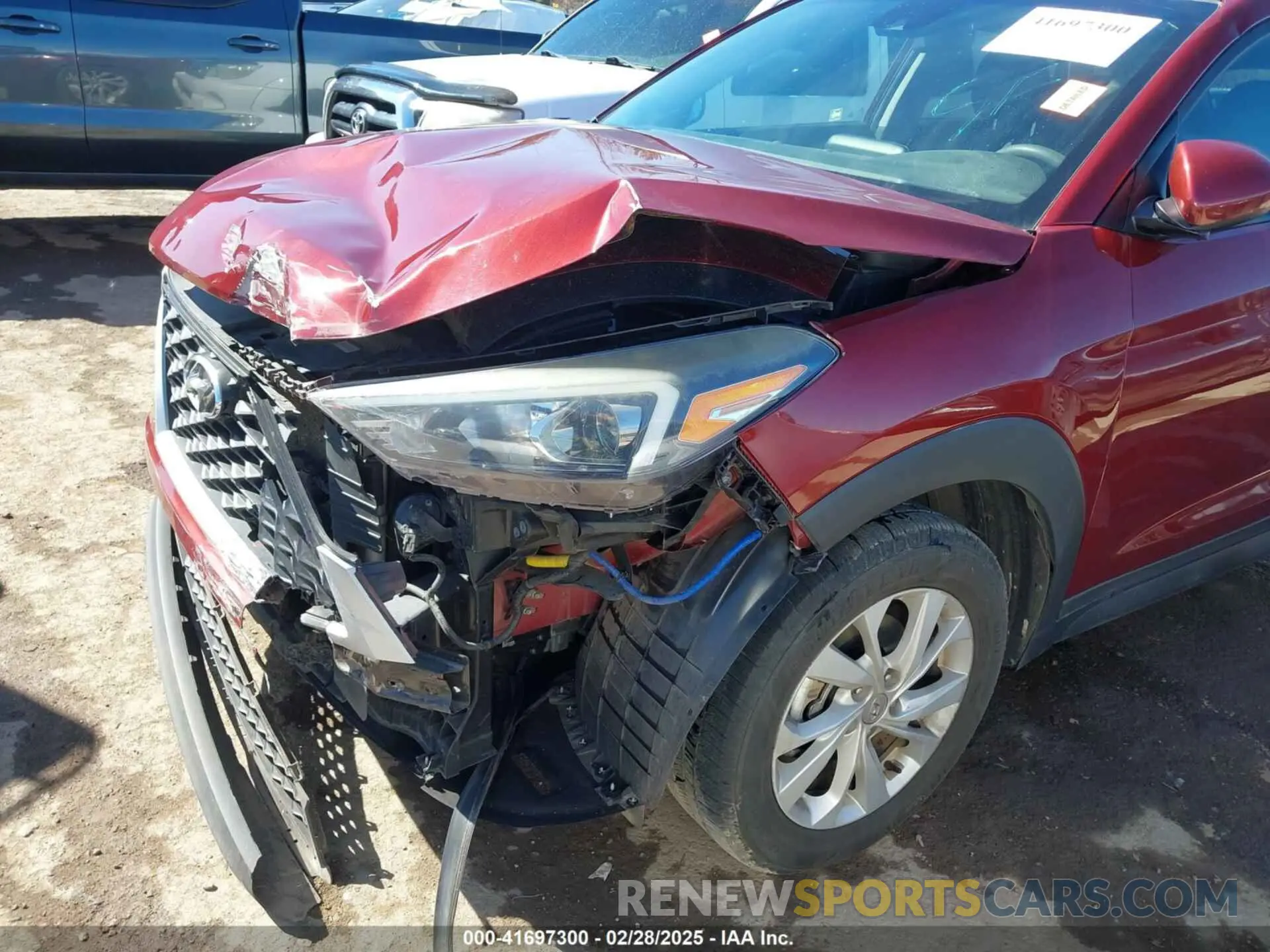 6 Фотография поврежденного автомобиля KM8J23A48KU924615 HYUNDAI TUCSON 2019