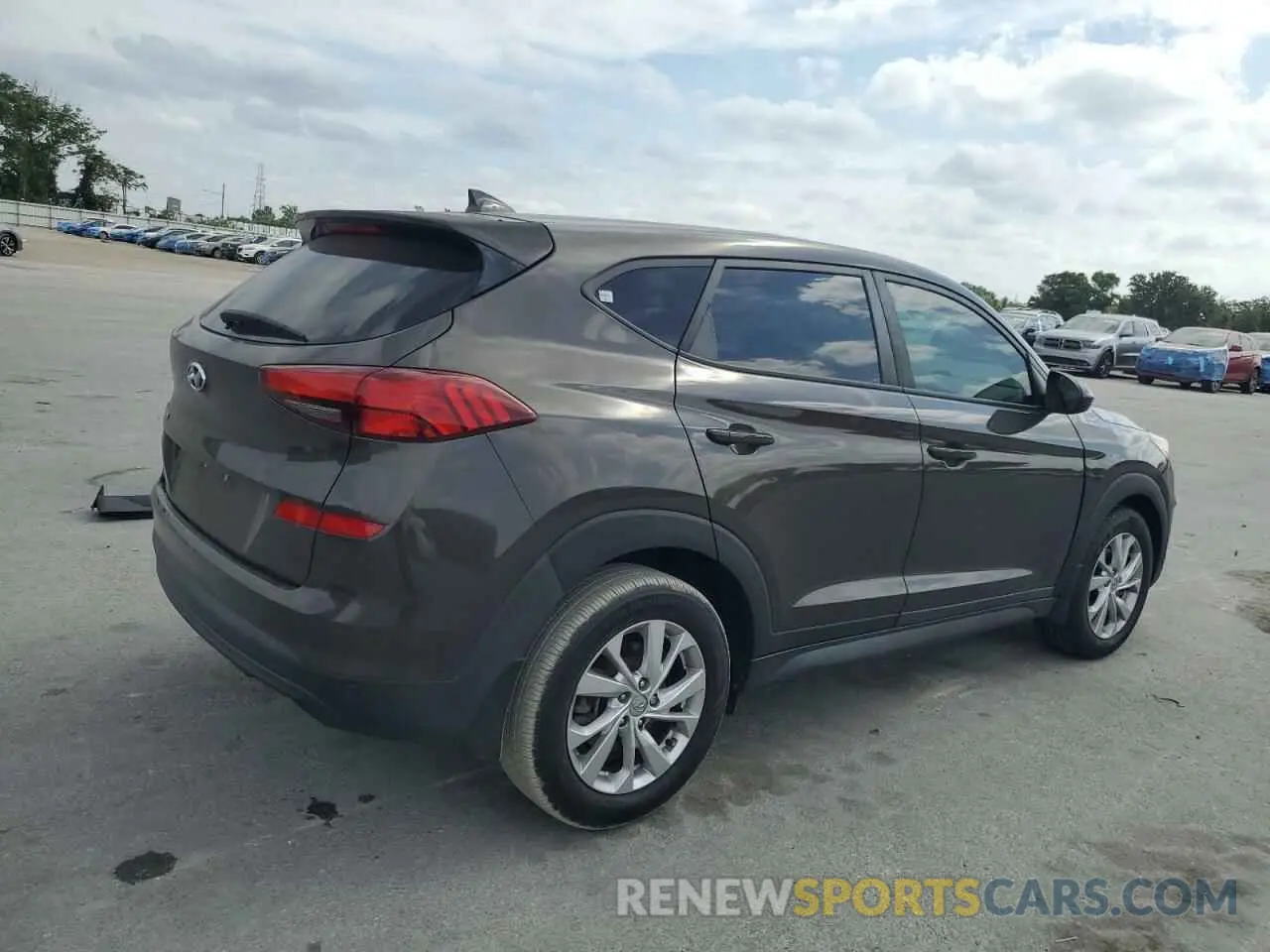3 Фотография поврежденного автомобиля KM8J23A49KU008364 HYUNDAI TUCSON 2019
