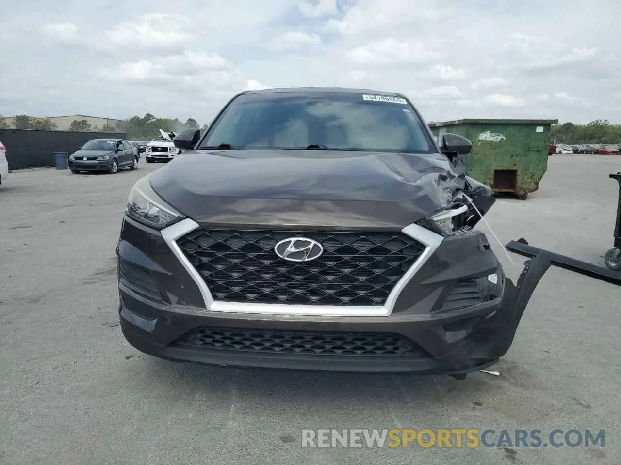 5 Фотография поврежденного автомобиля KM8J23A49KU008364 HYUNDAI TUCSON 2019