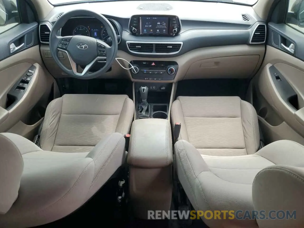 8 Фотография поврежденного автомобиля KM8J23A49KU008364 HYUNDAI TUCSON 2019