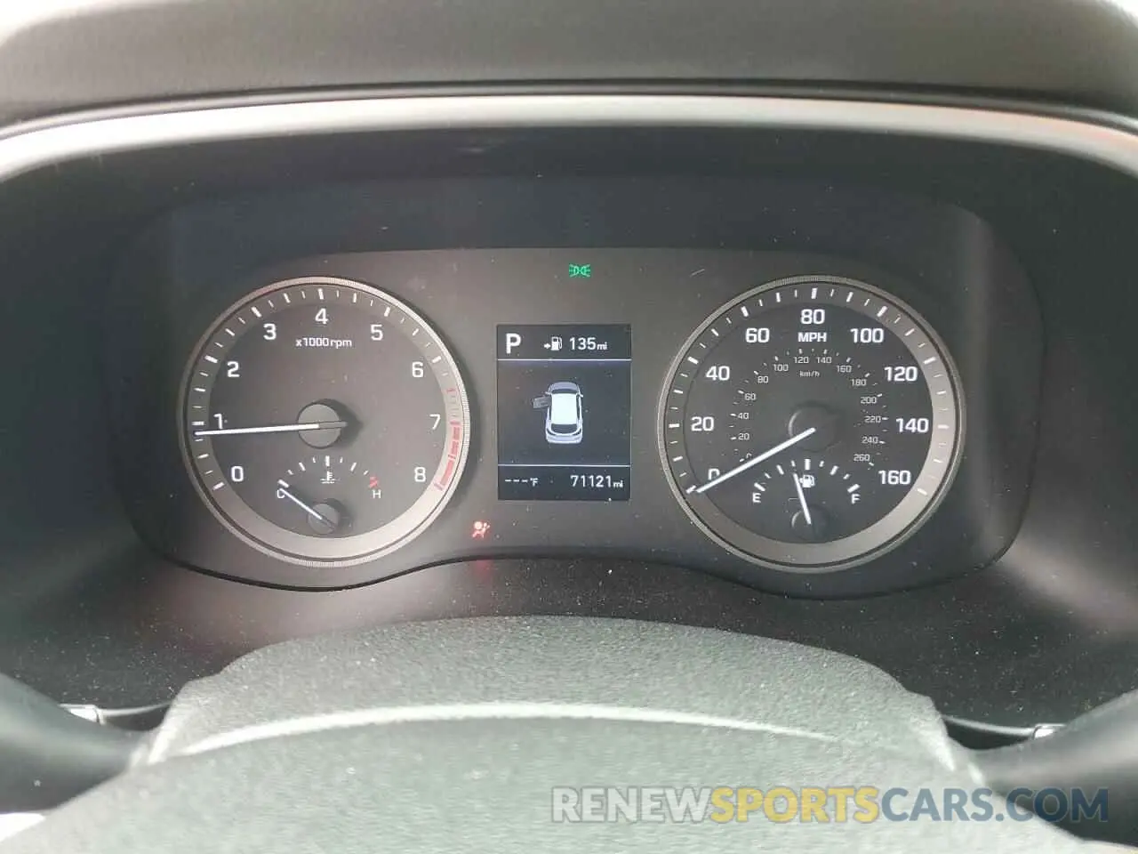 9 Photograph of a damaged car KM8J23A49KU018196 HYUNDAI TUCSON 2019