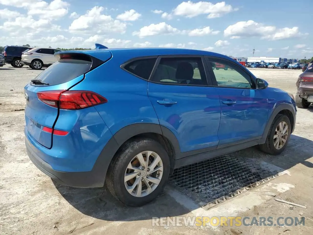 3 Фотография поврежденного автомобиля KM8J23A49KU845776 HYUNDAI TUCSON 2019