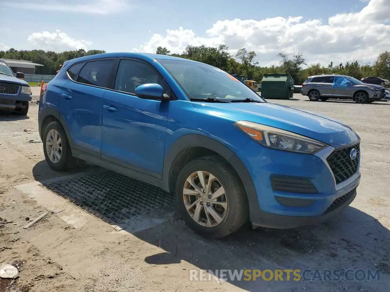 4 Фотография поврежденного автомобиля KM8J23A49KU845776 HYUNDAI TUCSON 2019