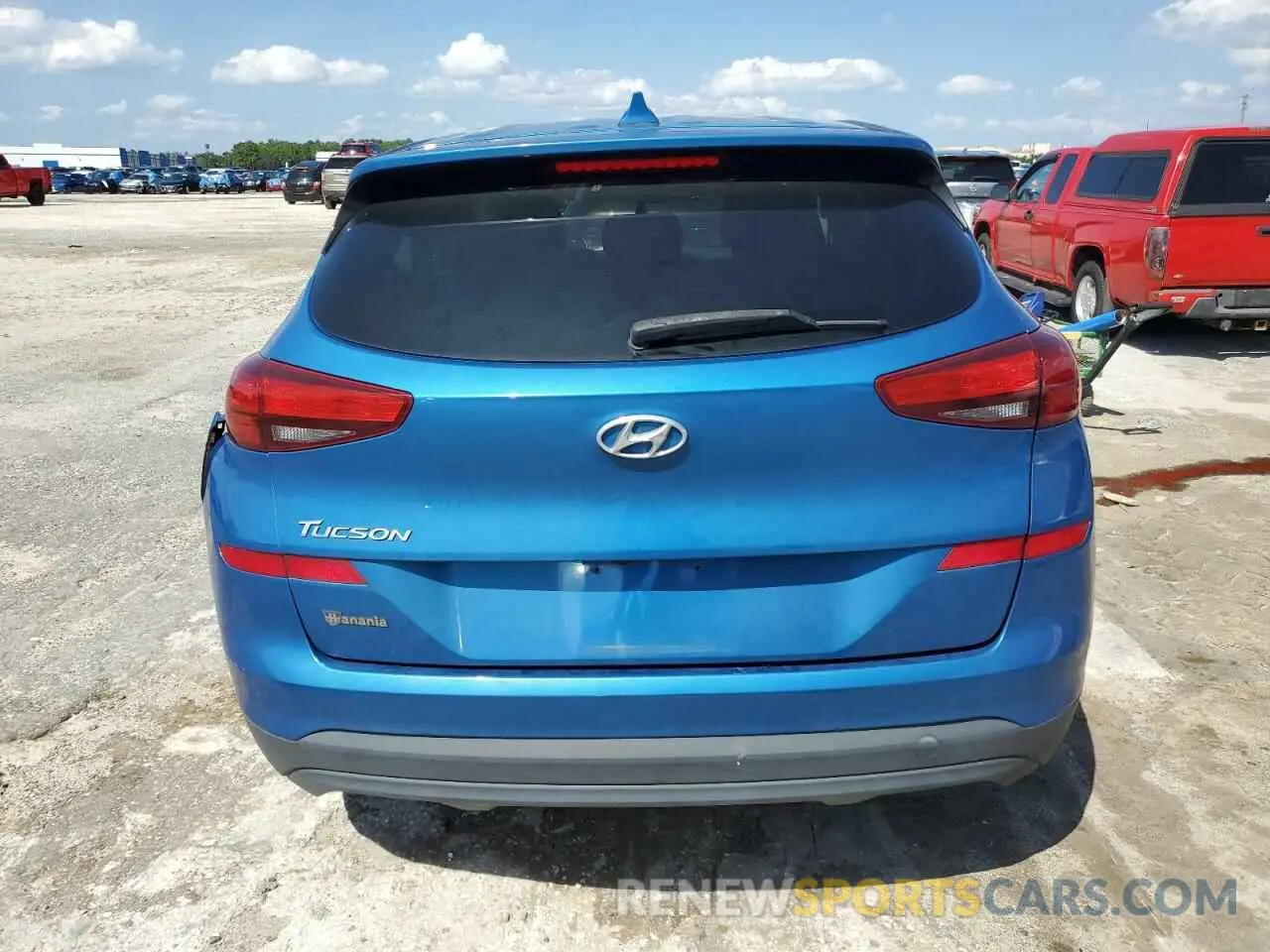 6 Фотография поврежденного автомобиля KM8J23A49KU845776 HYUNDAI TUCSON 2019