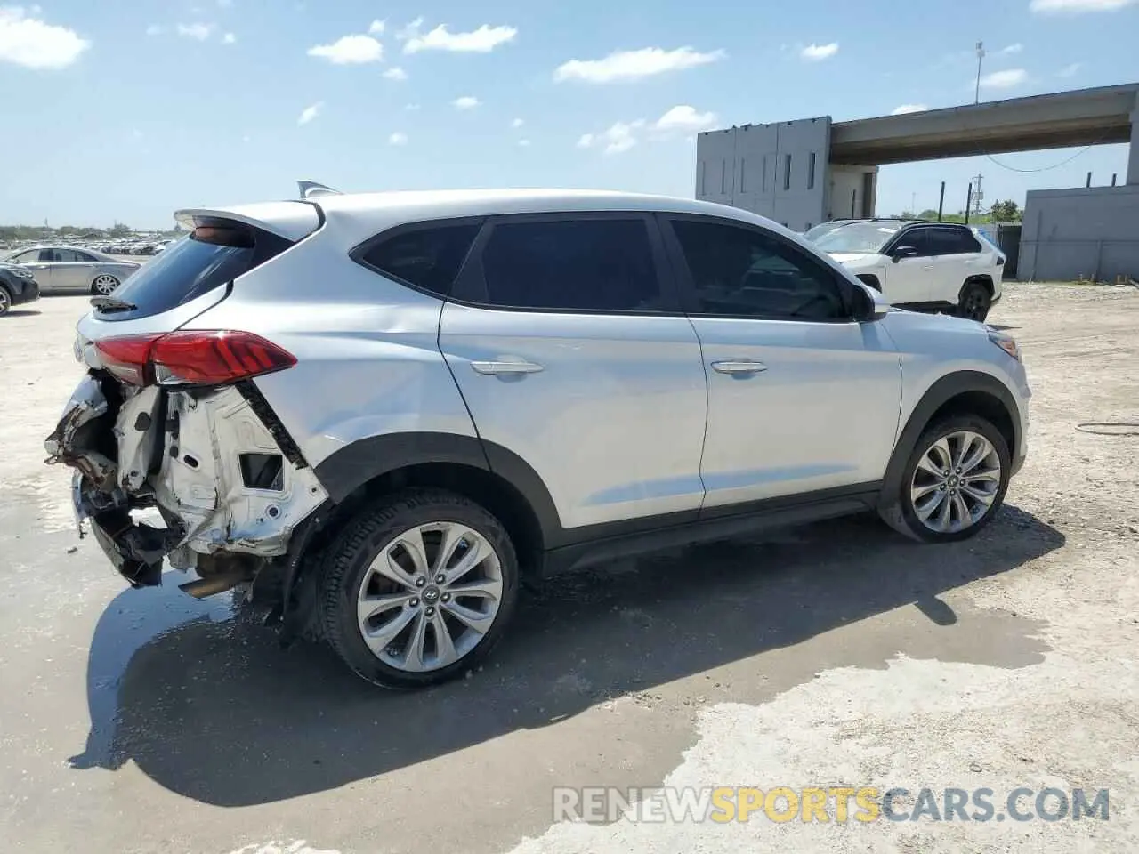 3 Photograph of a damaged car KM8J23A4XKU057931 HYUNDAI TUCSON 2019