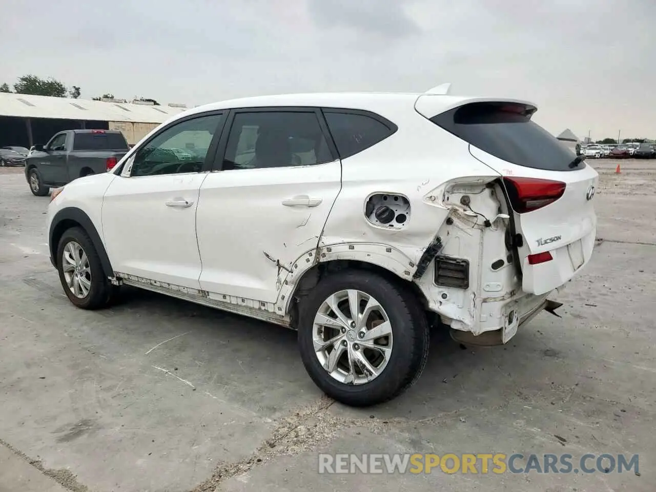 2 Photograph of a damaged car KM8J23A4XKU886871 HYUNDAI TUCSON 2019