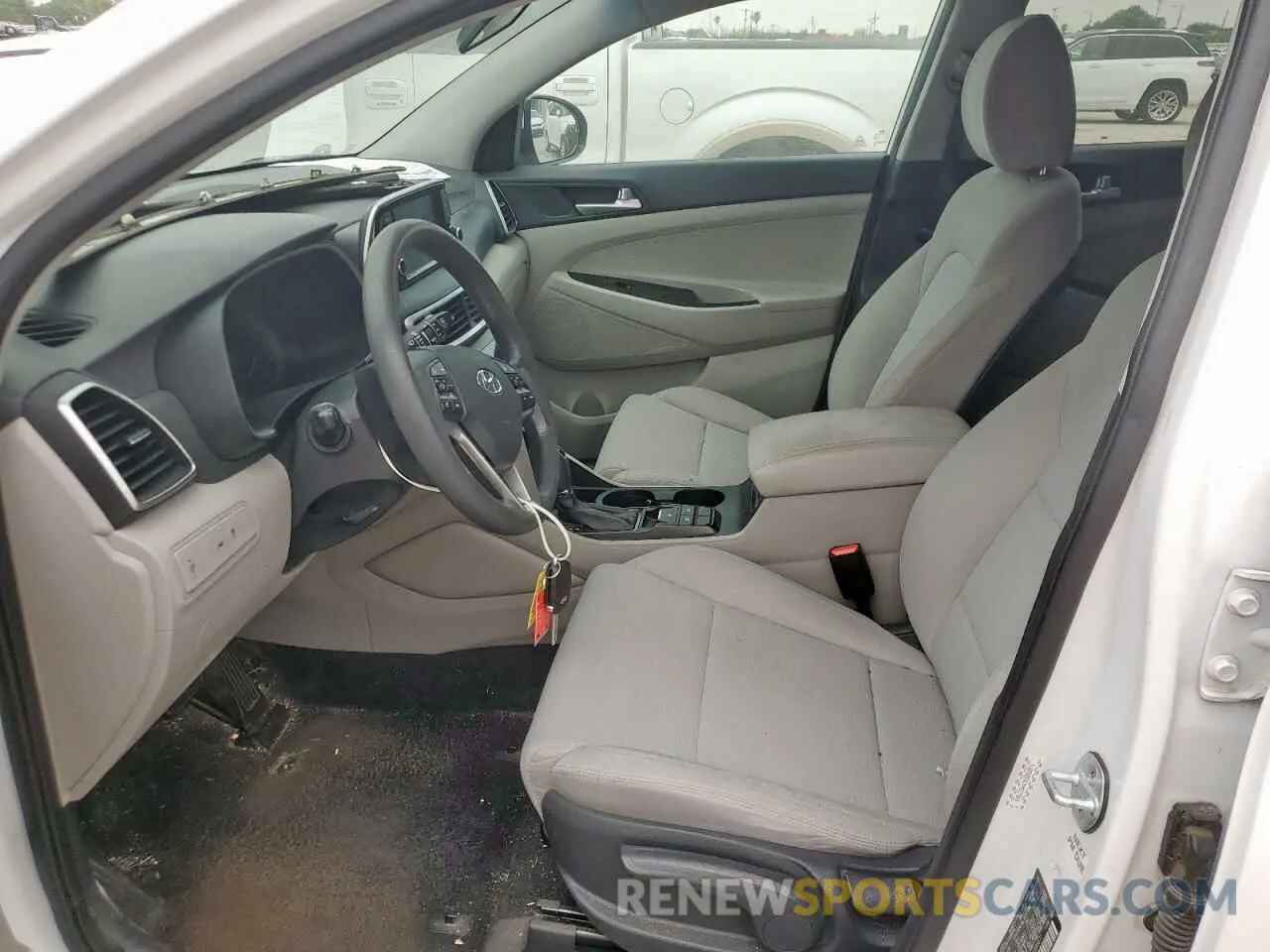 7 Photograph of a damaged car KM8J23A4XKU886871 HYUNDAI TUCSON 2019