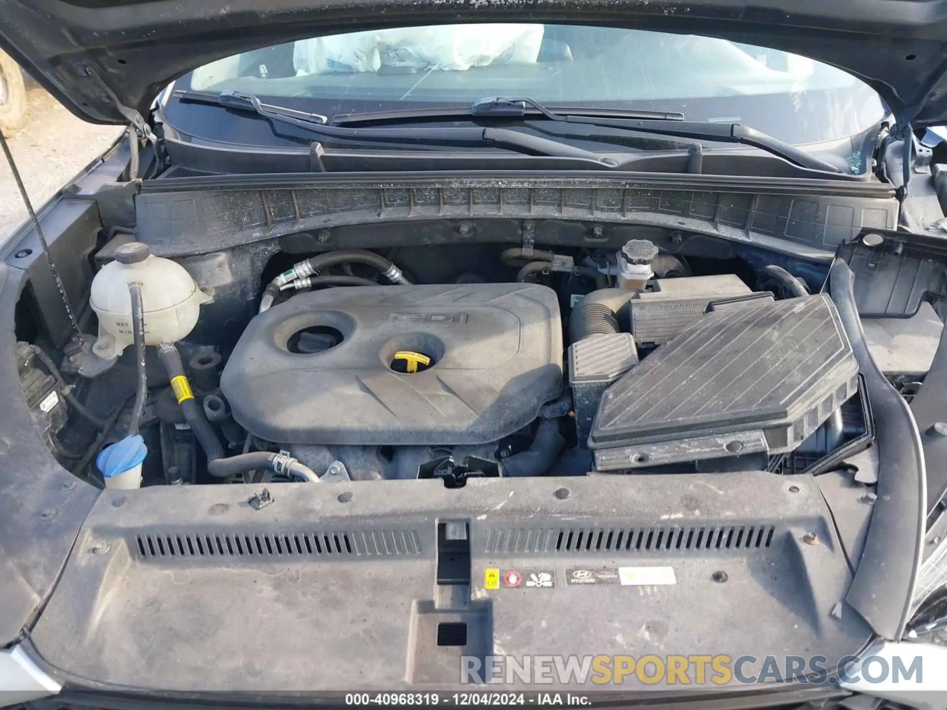 10 Photograph of a damaged car KM8J23A4XKU932814 HYUNDAI TUCSON 2019