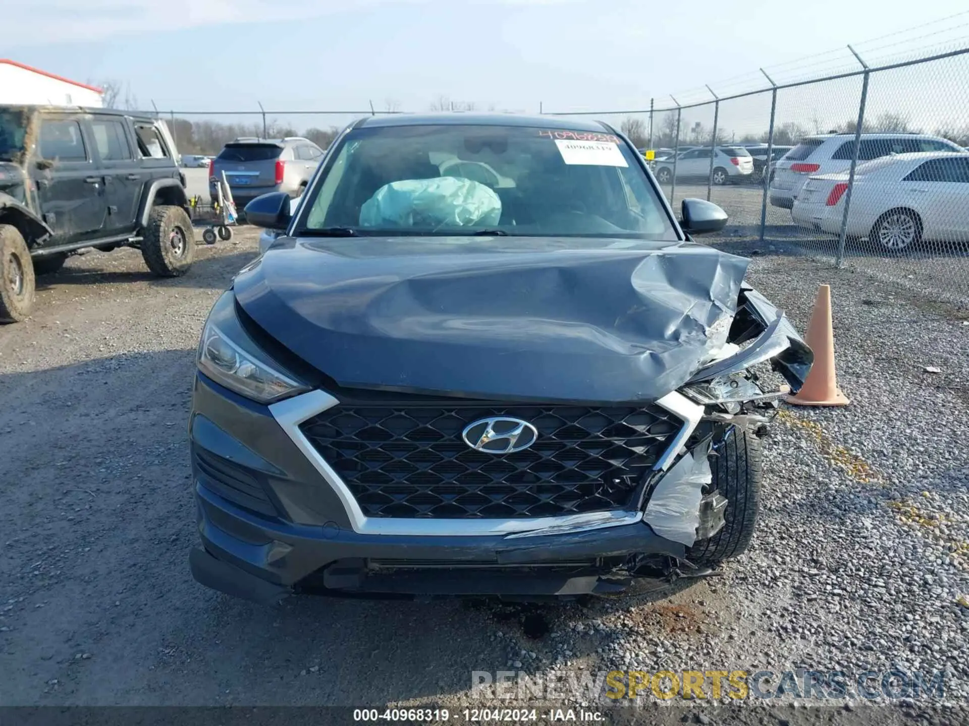 12 Photograph of a damaged car KM8J23A4XKU932814 HYUNDAI TUCSON 2019