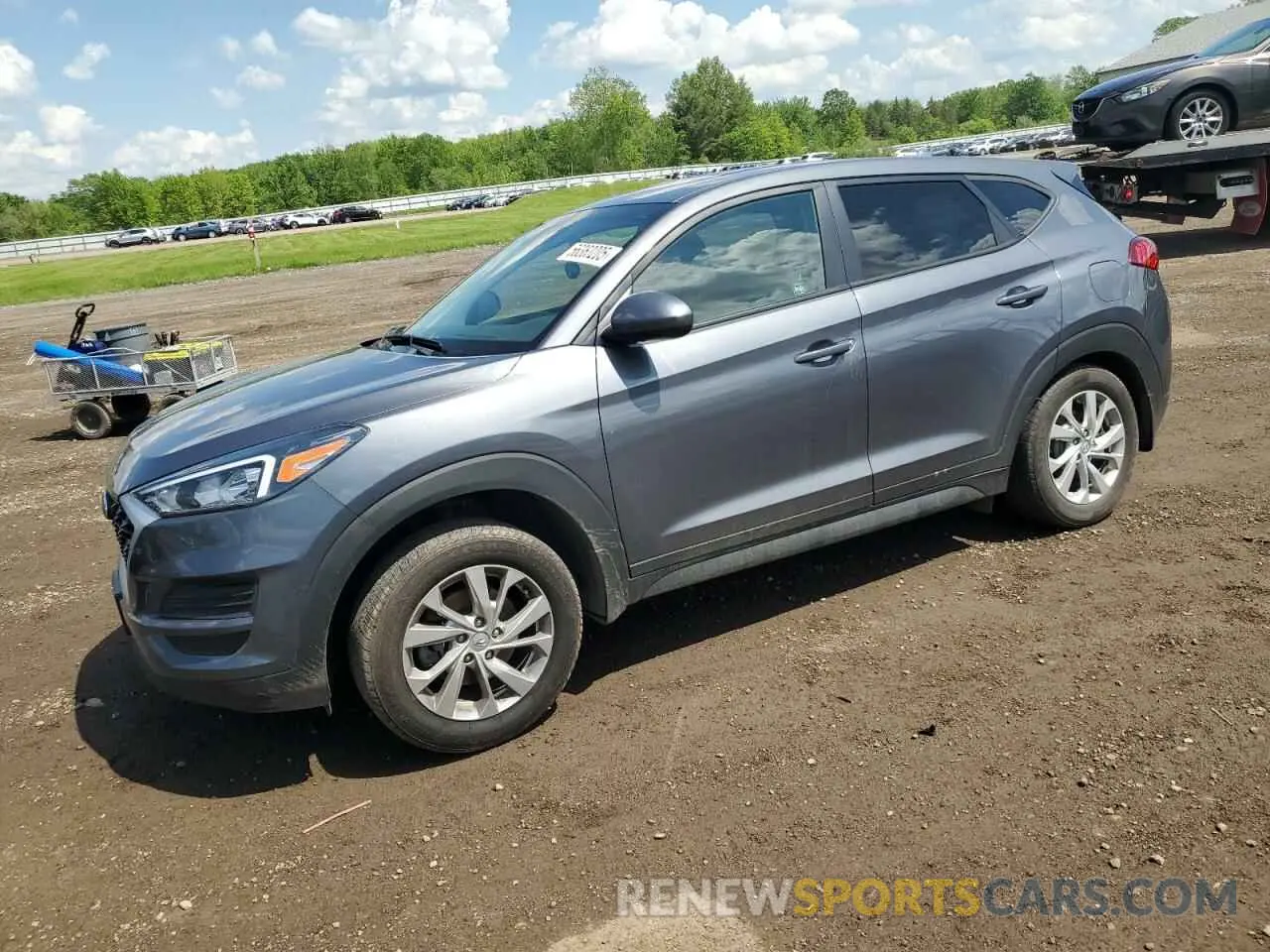 1 Photograph of a damaged car KM8J23A4XKU979714 HYUNDAI TUCSON 2019