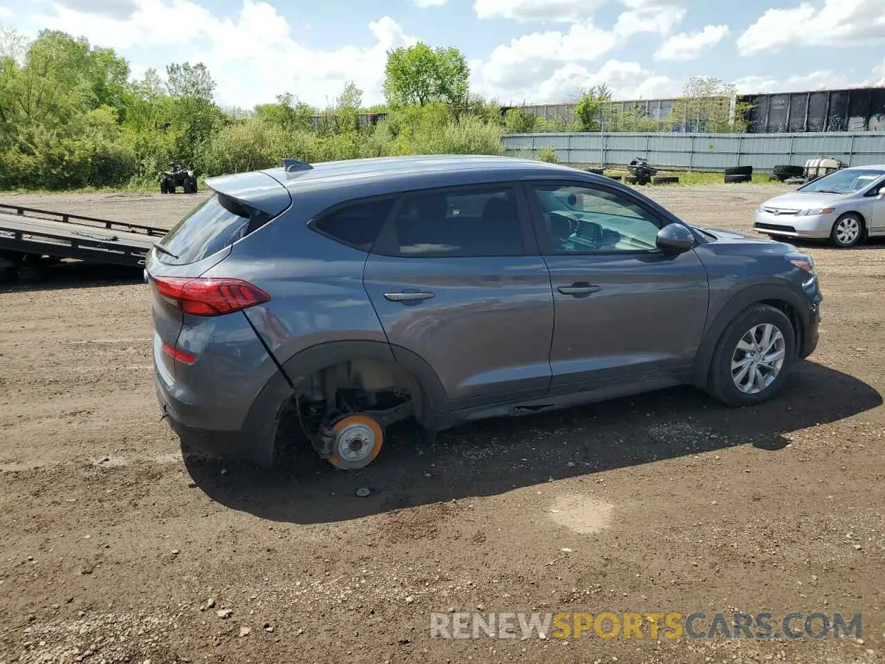 3 Photograph of a damaged car KM8J23A4XKU979714 HYUNDAI TUCSON 2019