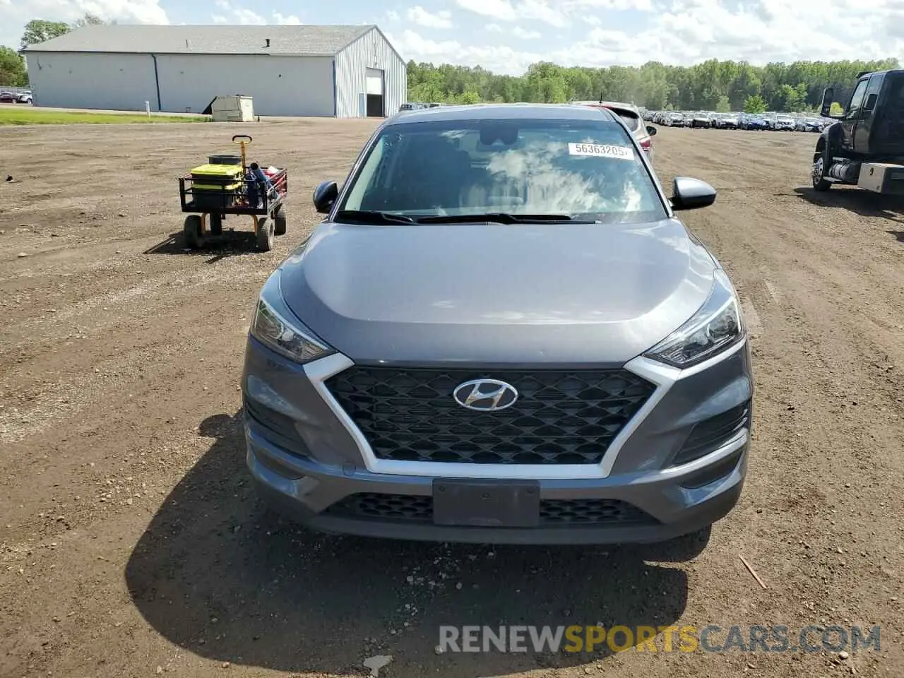 5 Photograph of a damaged car KM8J23A4XKU979714 HYUNDAI TUCSON 2019
