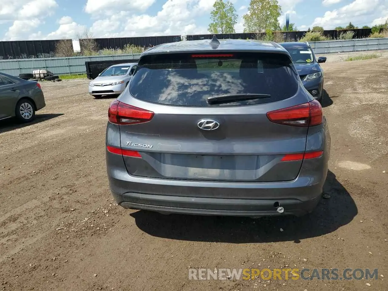 6 Photograph of a damaged car KM8J23A4XKU979714 HYUNDAI TUCSON 2019