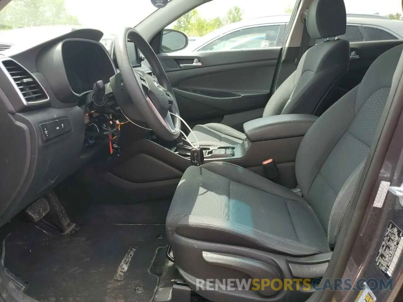 7 Photograph of a damaged car KM8J23A4XKU979714 HYUNDAI TUCSON 2019