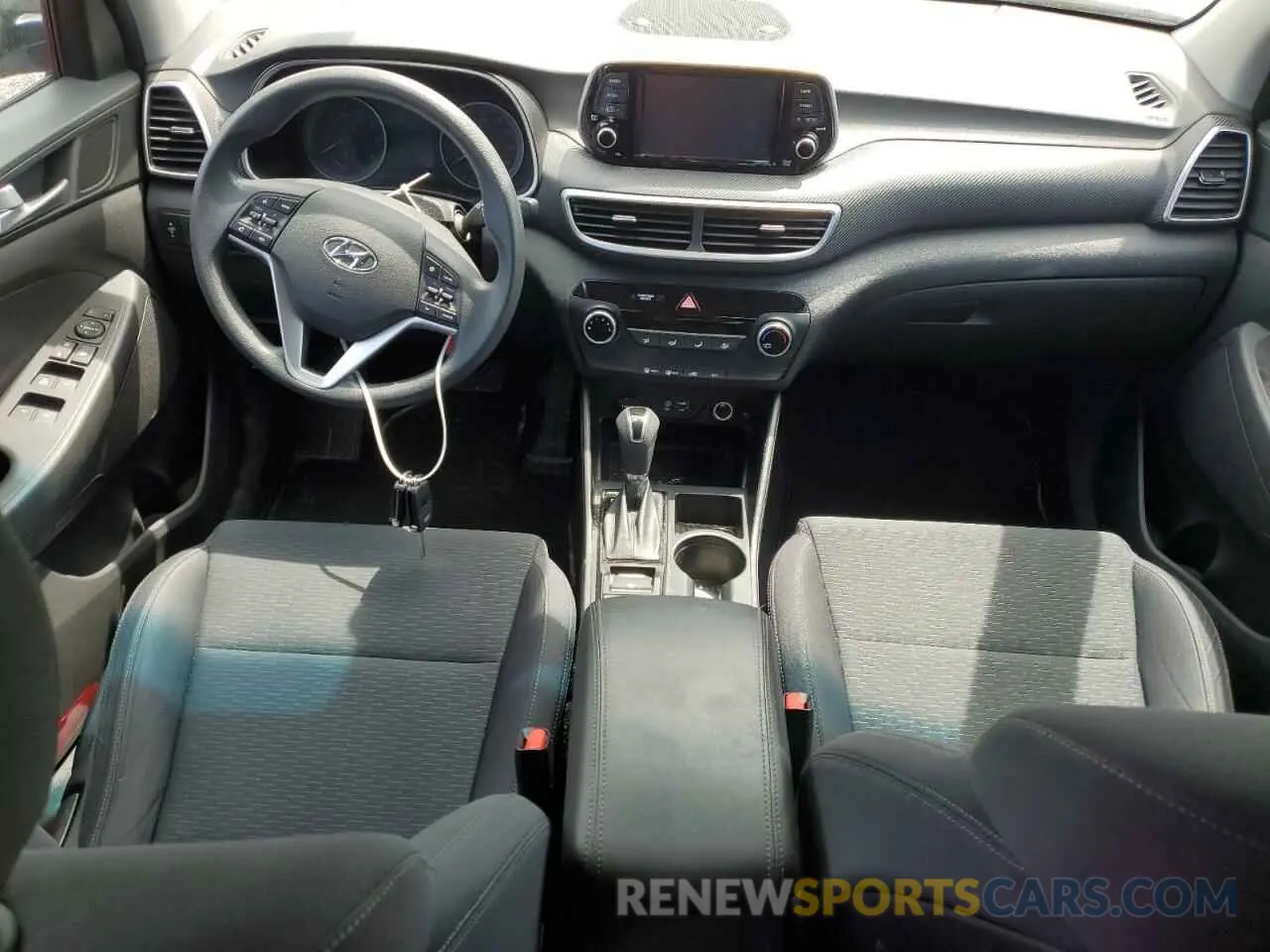 8 Photograph of a damaged car KM8J23A4XKU979714 HYUNDAI TUCSON 2019