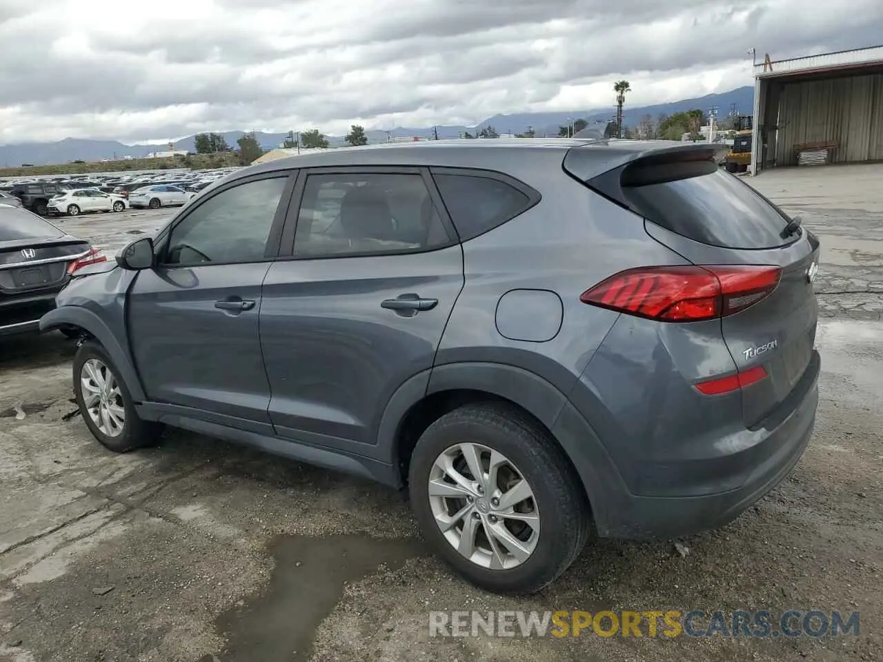 2 Фотография поврежденного автомобиля KM8J23A4XKU991006 HYUNDAI TUCSON 2019