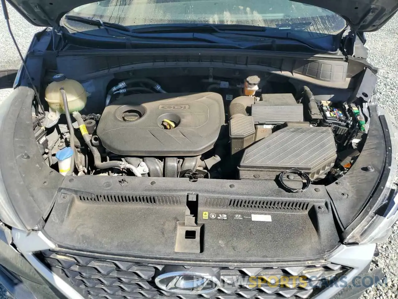 12 Photograph of a damaged car KM8J2CA40KU910059 HYUNDAI TUCSON 2019