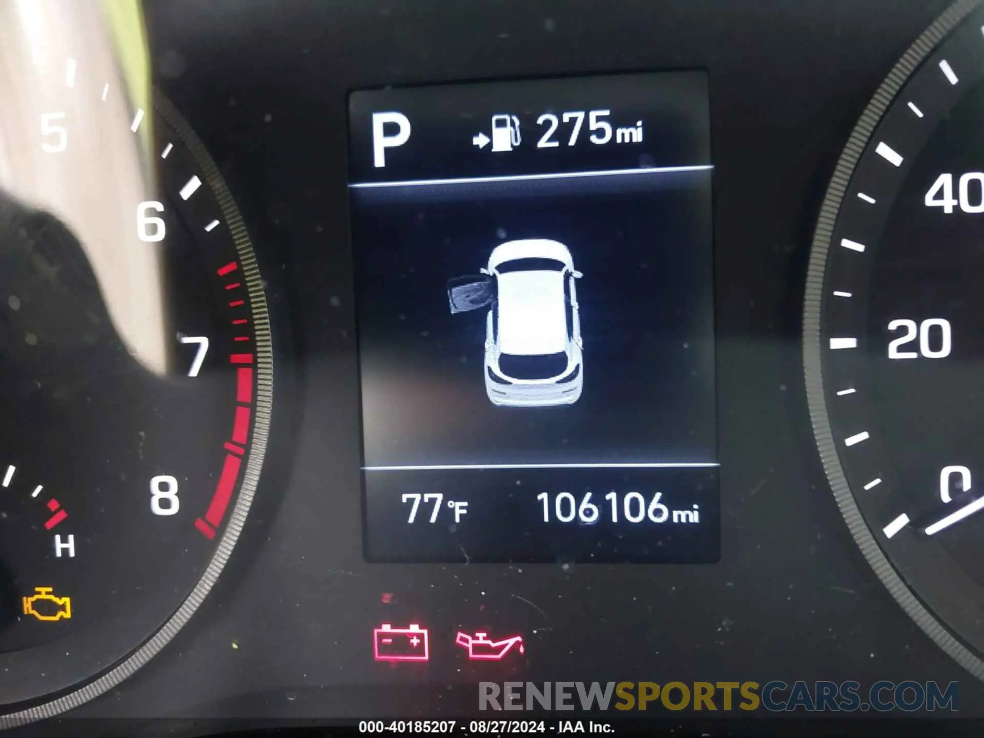 7 Photograph of a damaged car KM8J2CA40KU957141 HYUNDAI TUCSON 2019