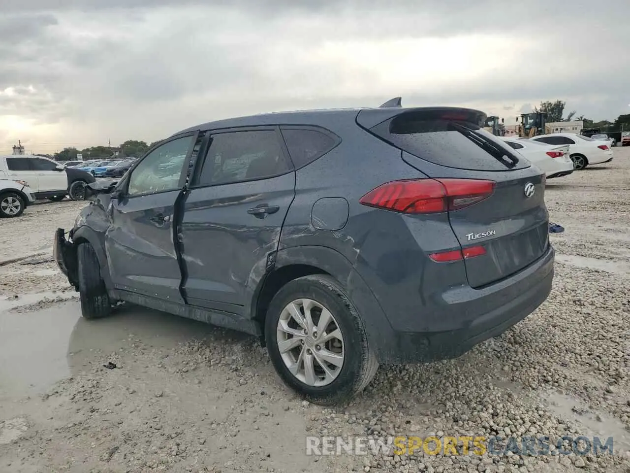 2 Photograph of a damaged car KM8J2CA41KU003143 HYUNDAI TUCSON 2019