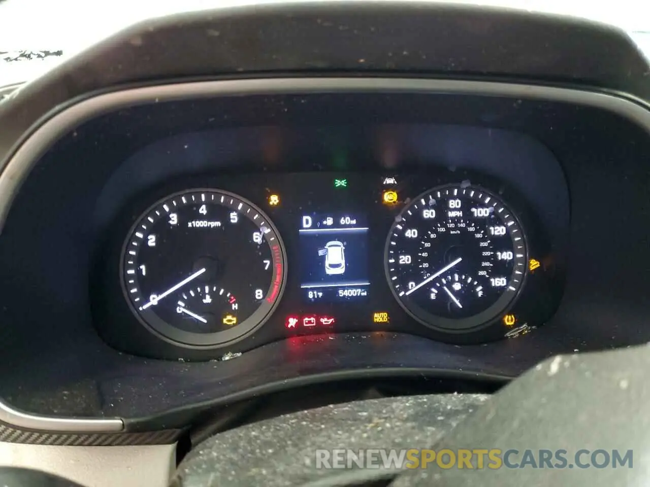 9 Photograph of a damaged car KM8J2CA41KU006723 HYUNDAI TUCSON 2019