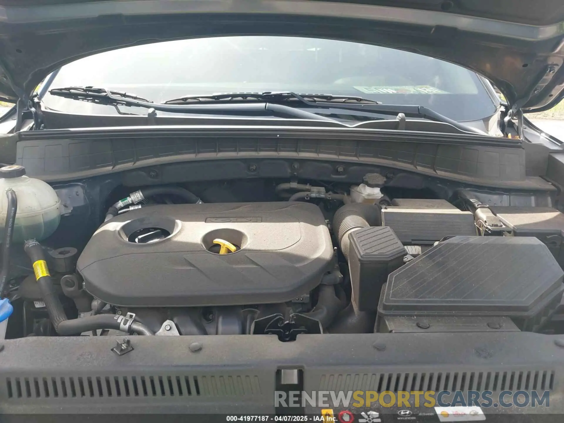 10 Photograph of a damaged car KM8J2CA41KU028950 HYUNDAI TUCSON 2019