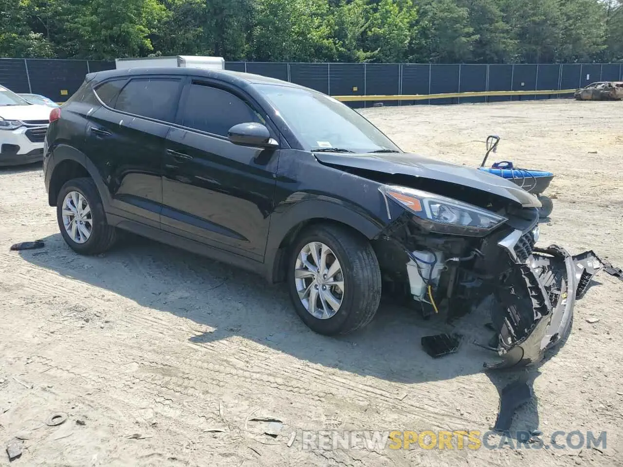 4 Photograph of a damaged car KM8J2CA41KU071796 HYUNDAI TUCSON 2019