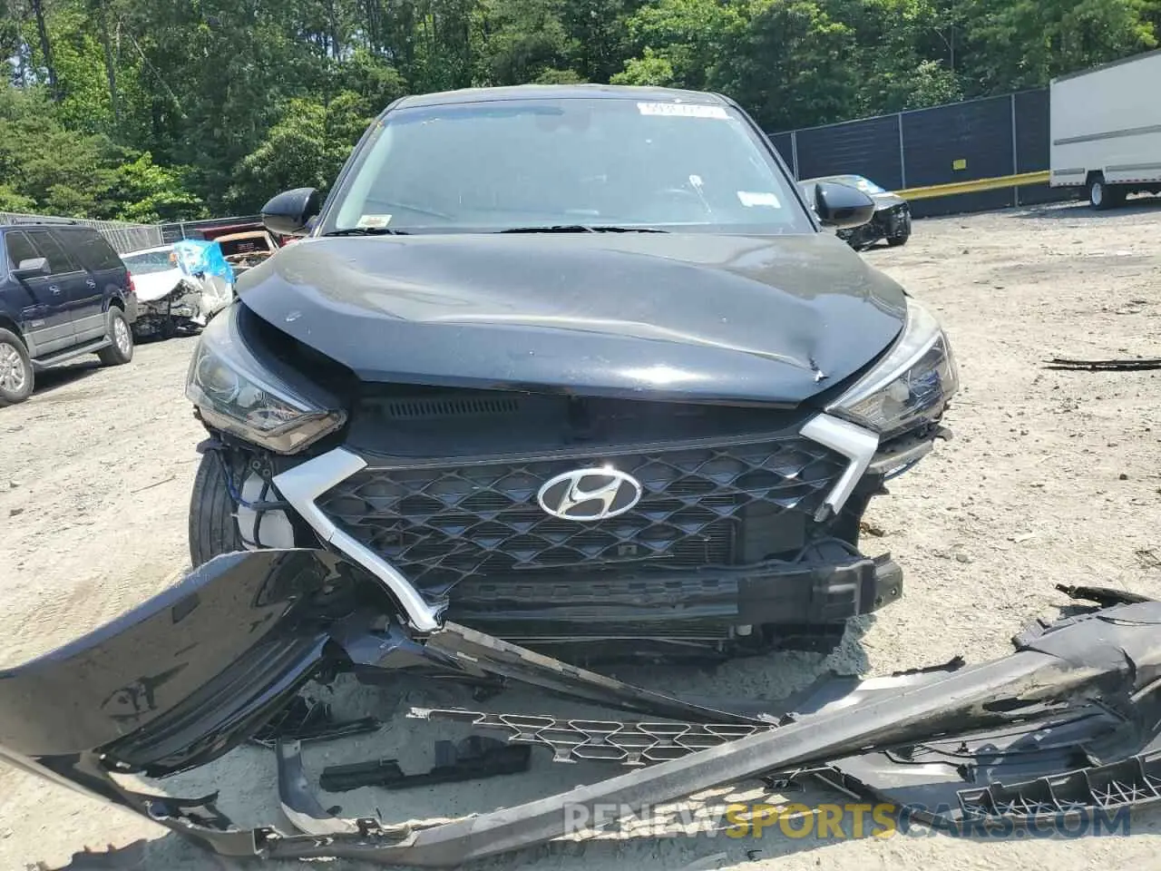 5 Photograph of a damaged car KM8J2CA41KU071796 HYUNDAI TUCSON 2019