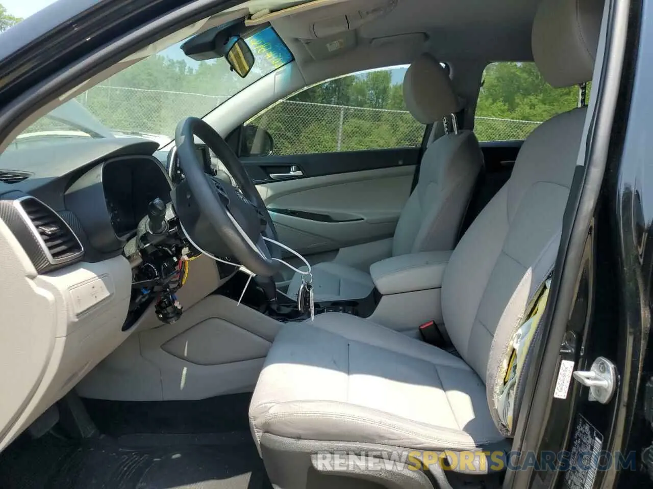 7 Photograph of a damaged car KM8J2CA41KU071796 HYUNDAI TUCSON 2019