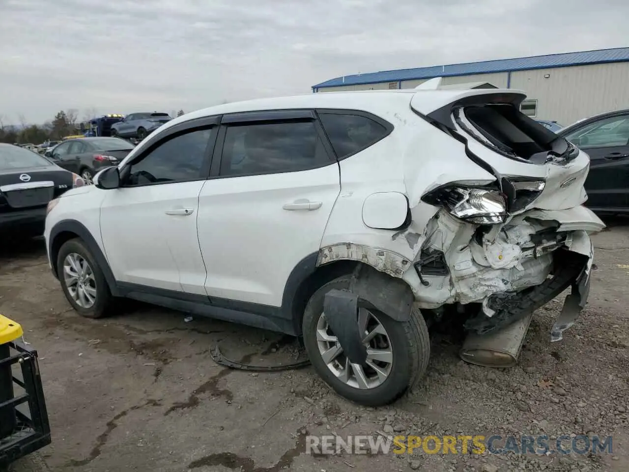 2 Photograph of a damaged car KM8J2CA41KU912189 HYUNDAI TUCSON 2019