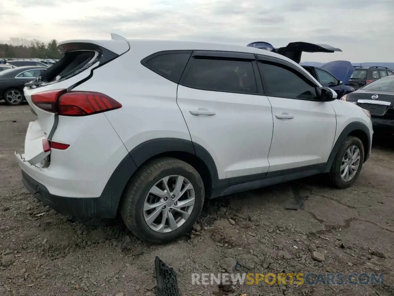 3 Photograph of a damaged car KM8J2CA41KU912189 HYUNDAI TUCSON 2019