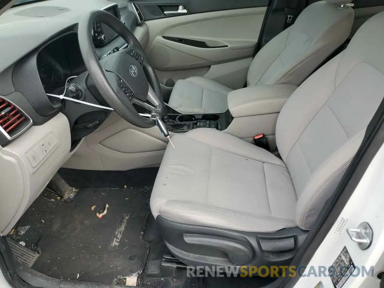 7 Photograph of a damaged car KM8J2CA41KU912189 HYUNDAI TUCSON 2019
