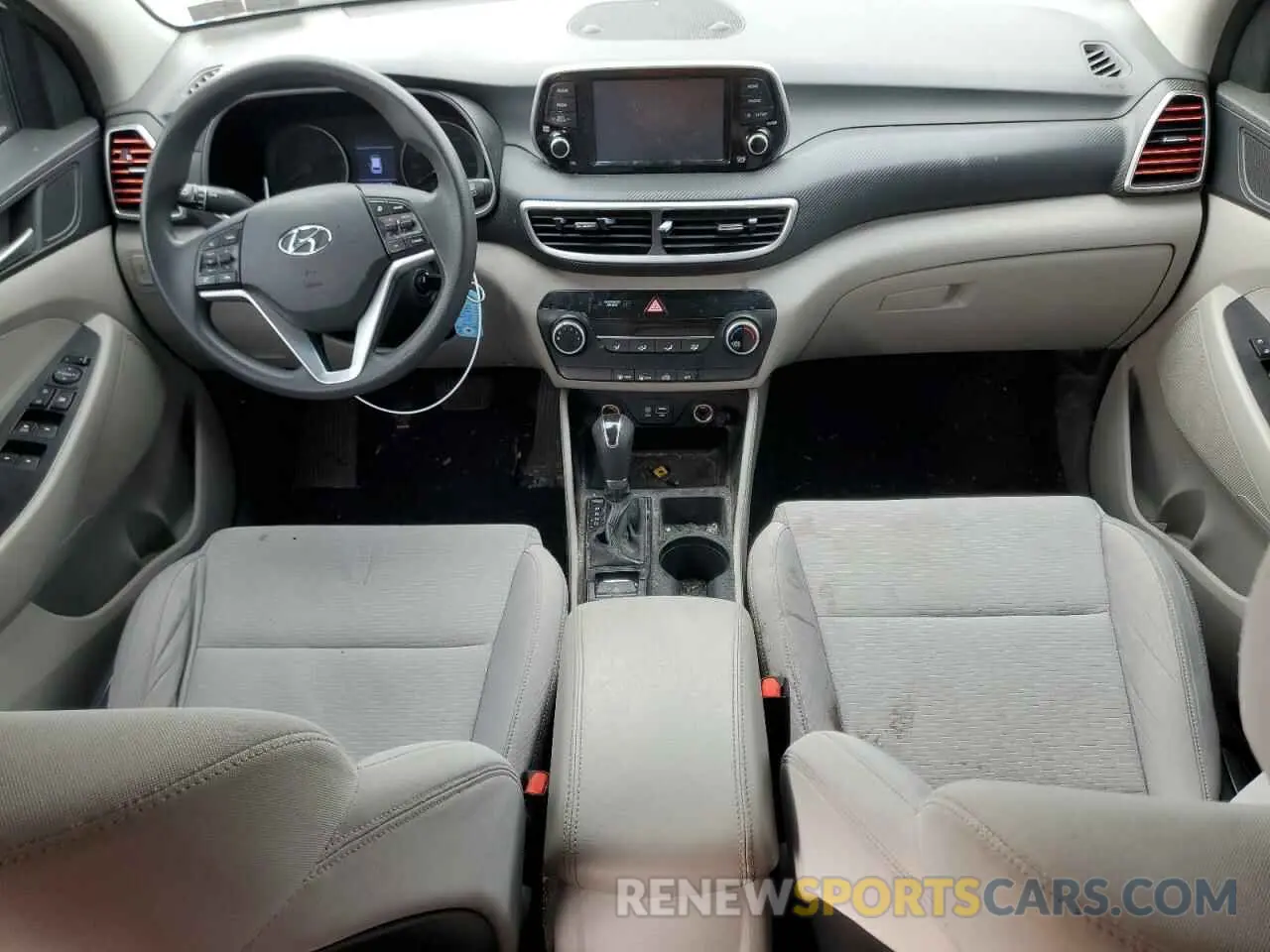 8 Photograph of a damaged car KM8J2CA41KU912189 HYUNDAI TUCSON 2019