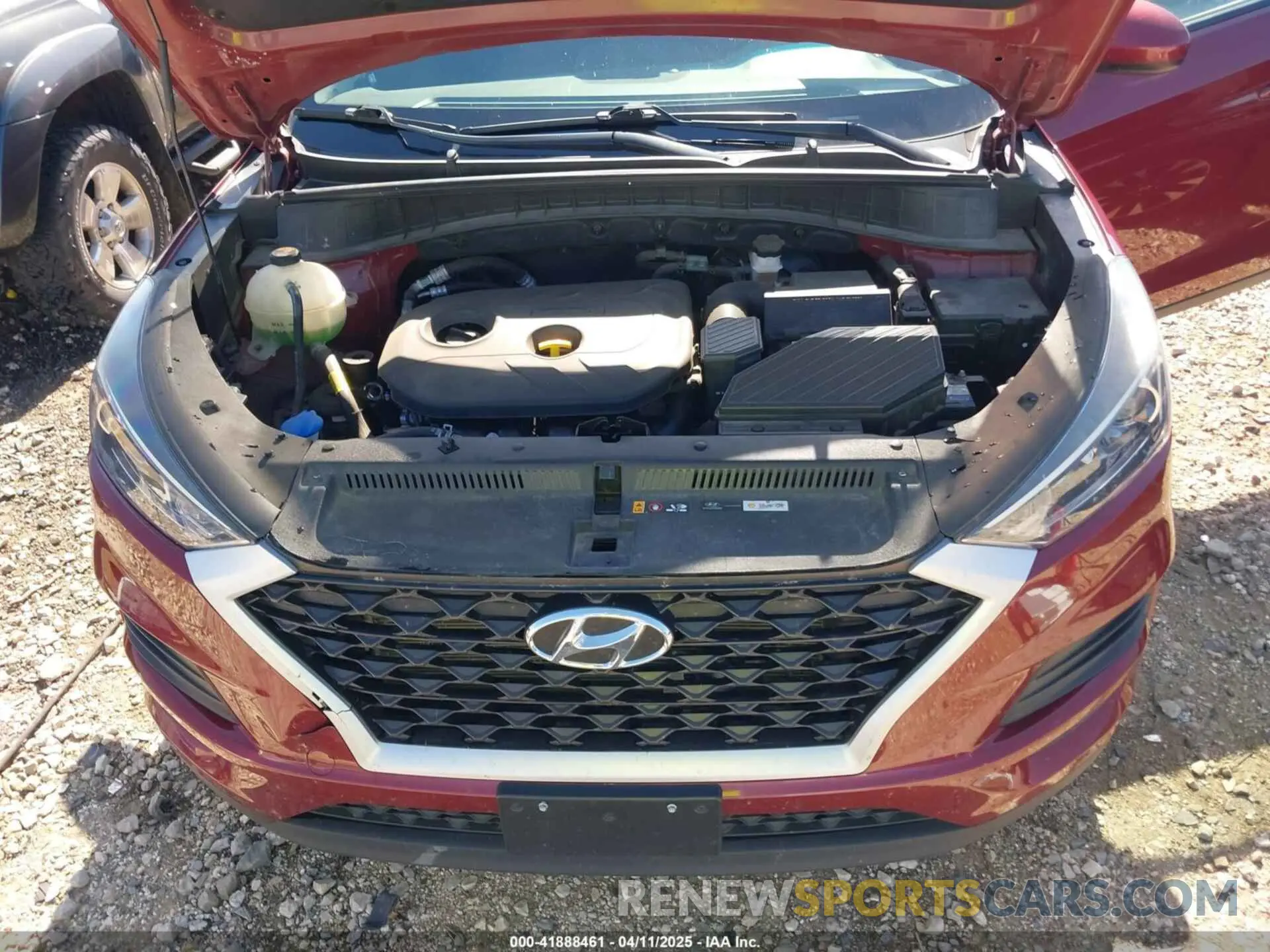 10 Photograph of a damaged car KM8J2CA41KU926156 HYUNDAI TUCSON 2019