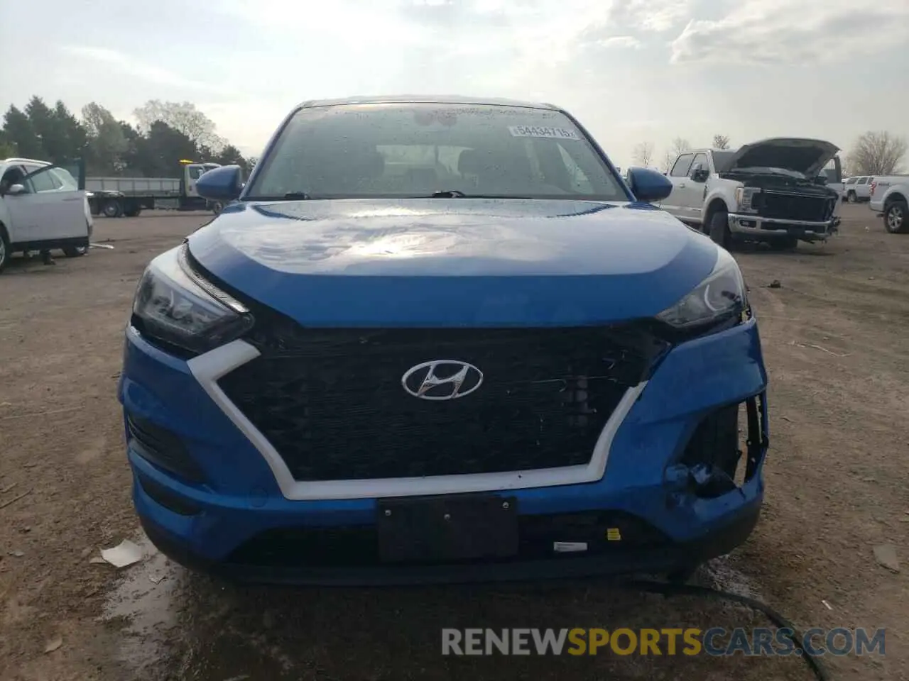 5 Photograph of a damaged car KM8J2CA42KU932290 HYUNDAI TUCSON 2019