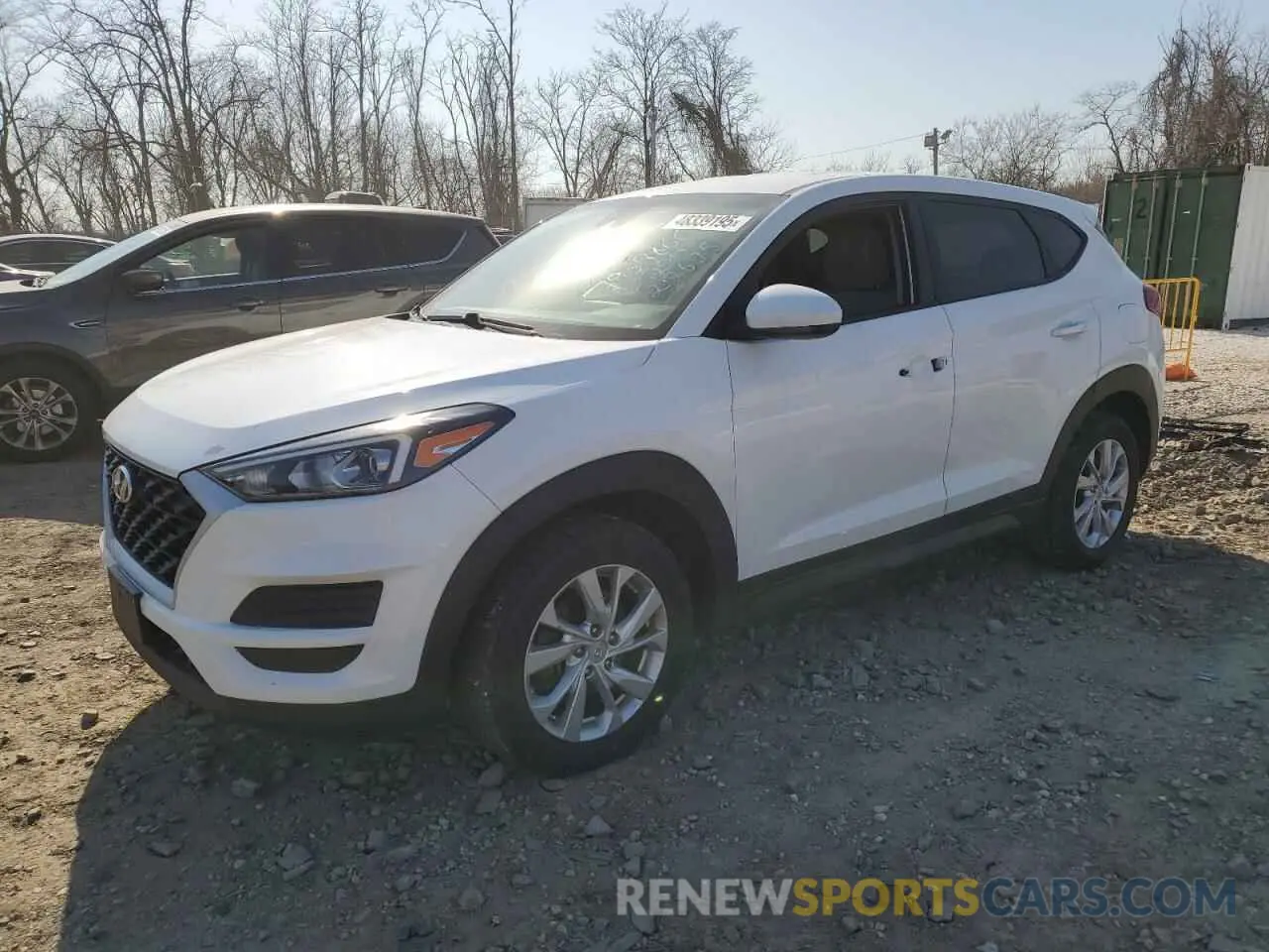 1 Photograph of a damaged car KM8J2CA42KU940986 HYUNDAI TUCSON 2019