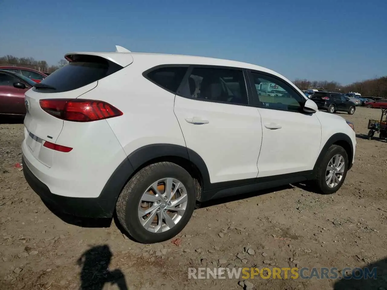 3 Photograph of a damaged car KM8J2CA42KU940986 HYUNDAI TUCSON 2019