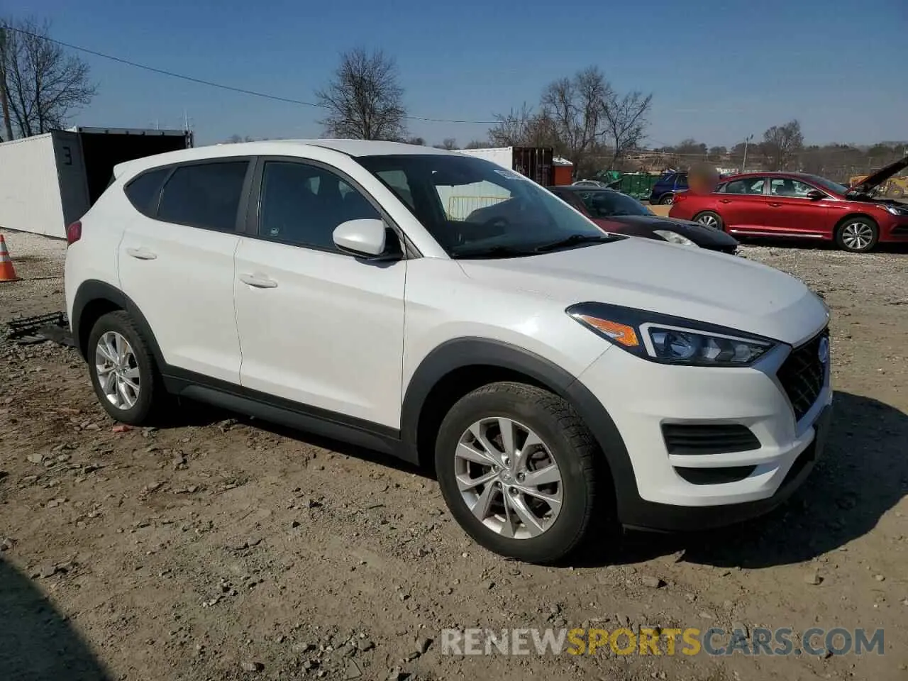 4 Photograph of a damaged car KM8J2CA42KU940986 HYUNDAI TUCSON 2019
